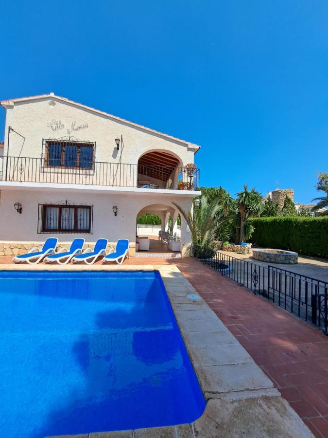 קלפה Villa Maria Apartamento 150 M Del Mar Piscina Privada Parking מראה חיצוני תמונה